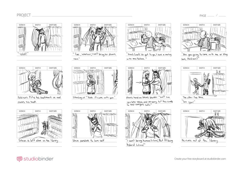 Bad Disguises Storyboards